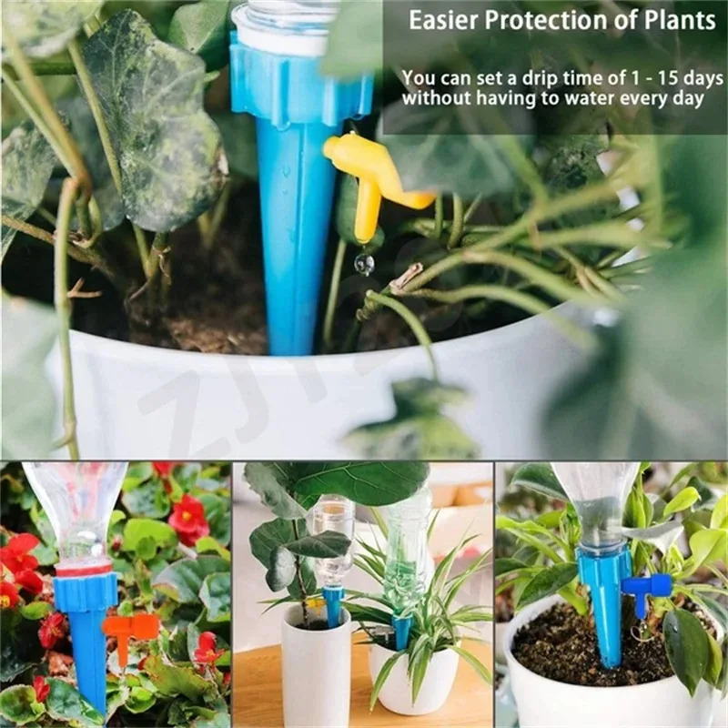 6/12/24/48 buah Sistem Irigasi - Automatic Plant Waterer ulasan dan harga