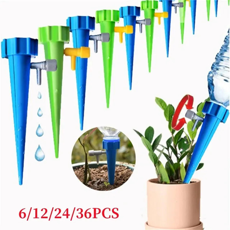 6/12/24/48 buah Sistem Irigasi - Automatic Plant Waterer ulasan dan harga