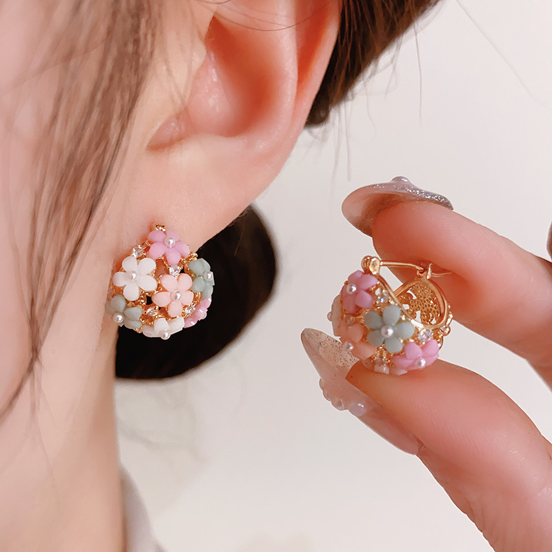 Anting-anting bunga kelopak be - Gardening Tools Girls ulasan dan harga